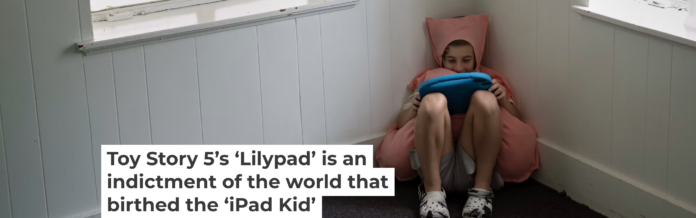 Some parents call tablets the ‘square au pair.’ Danielle Villasana/The Washington Post via Getty Images